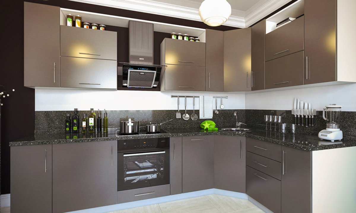 Кухонный гарнитур матовый