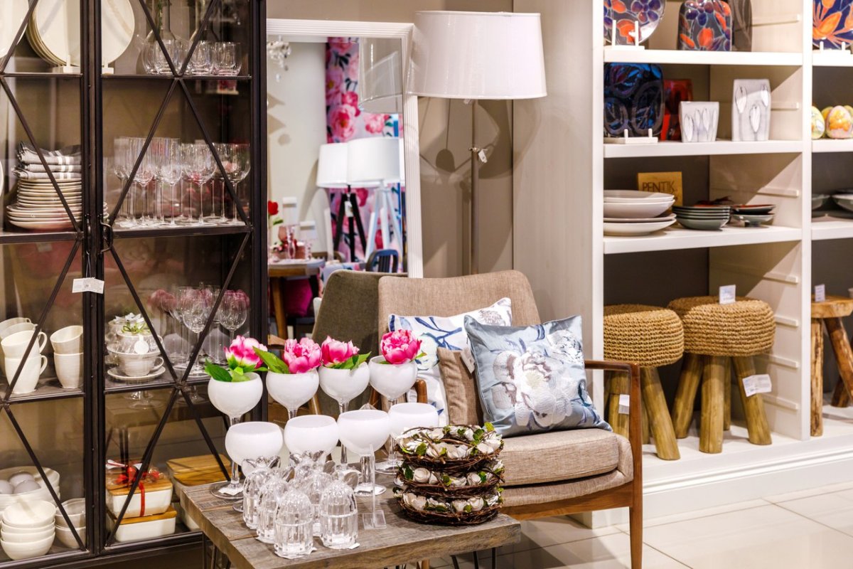 Магазин интерьерных вещей