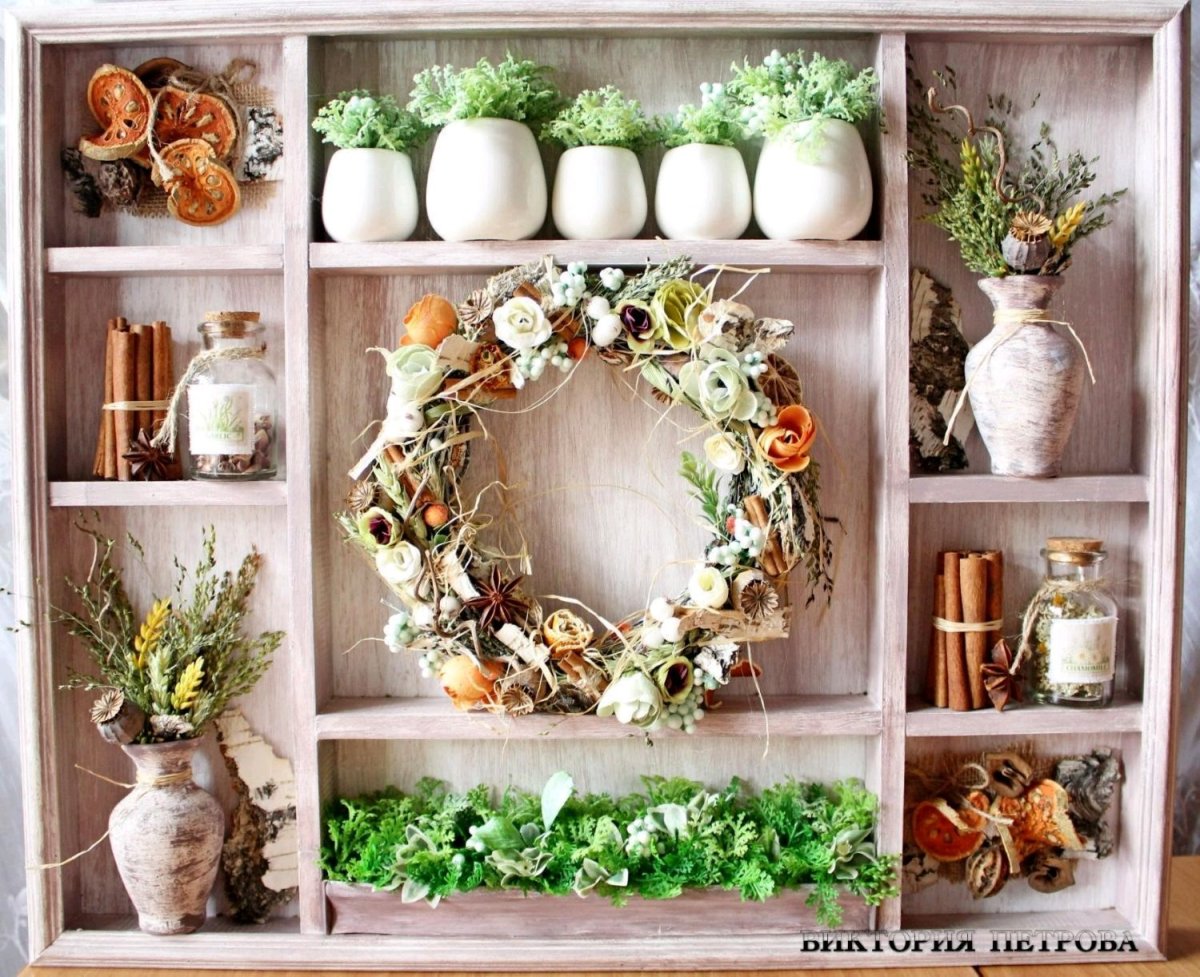 Декоративные украшения в интерьере кухни