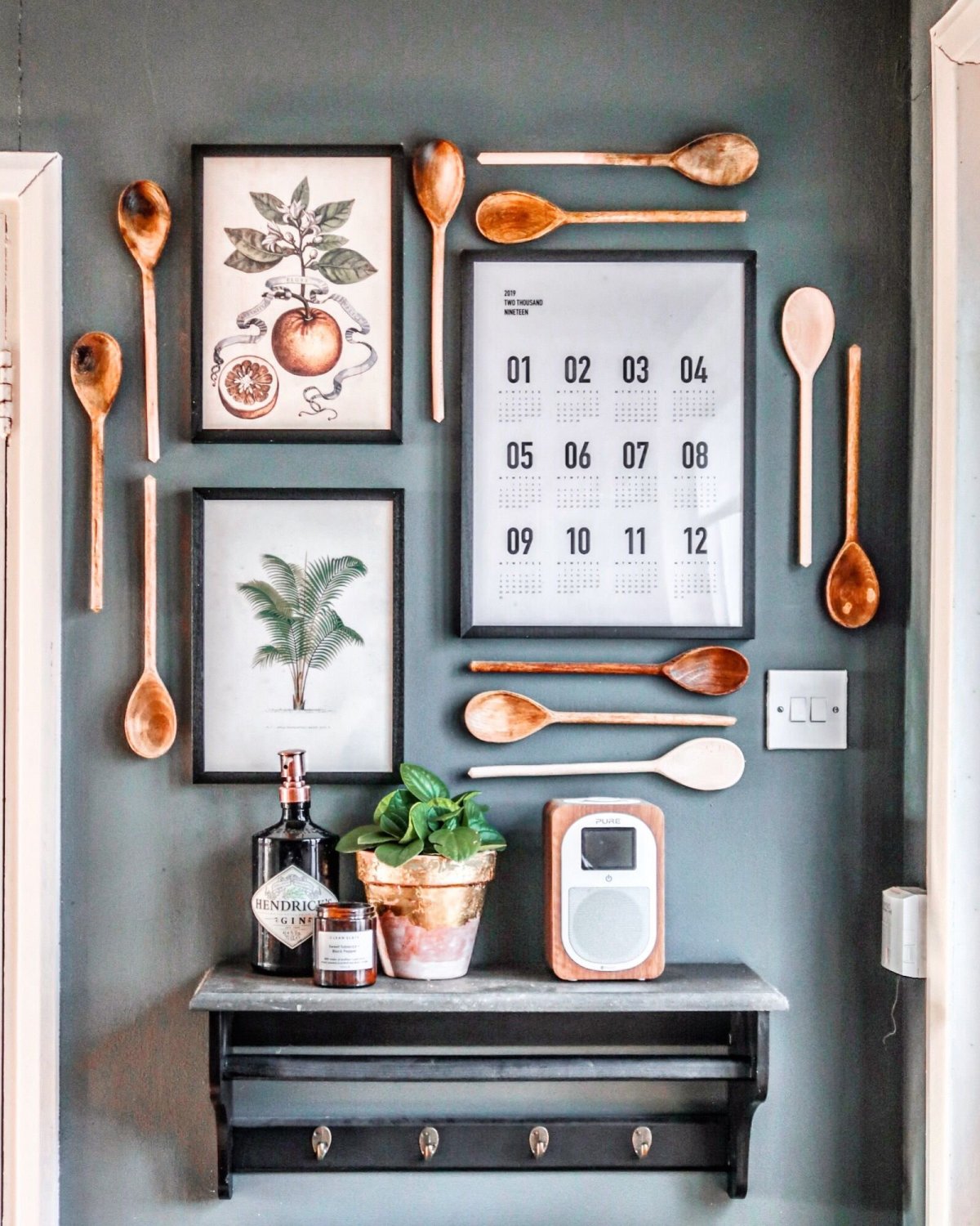 Декор для кухни в фоторамке