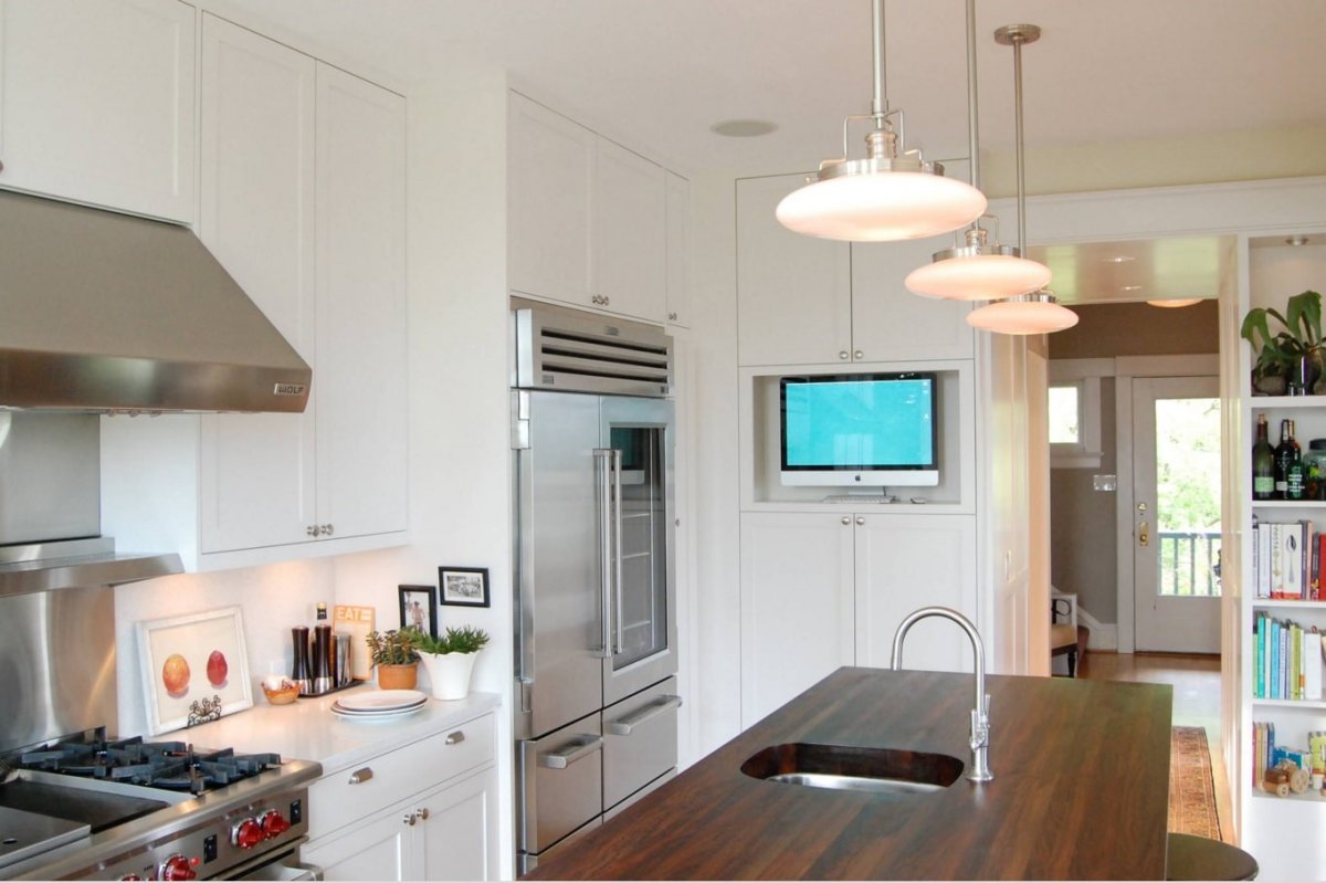 Телевизор на кухне