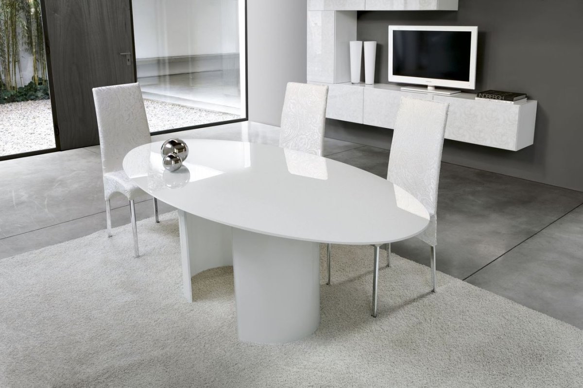 Стол овальный современный