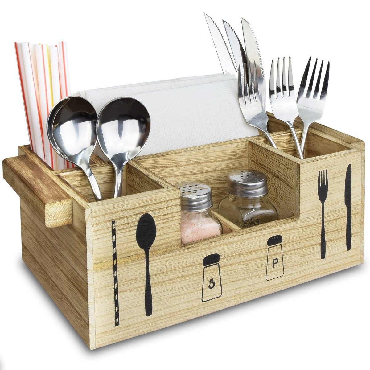 Деревянный органайзер для кухни