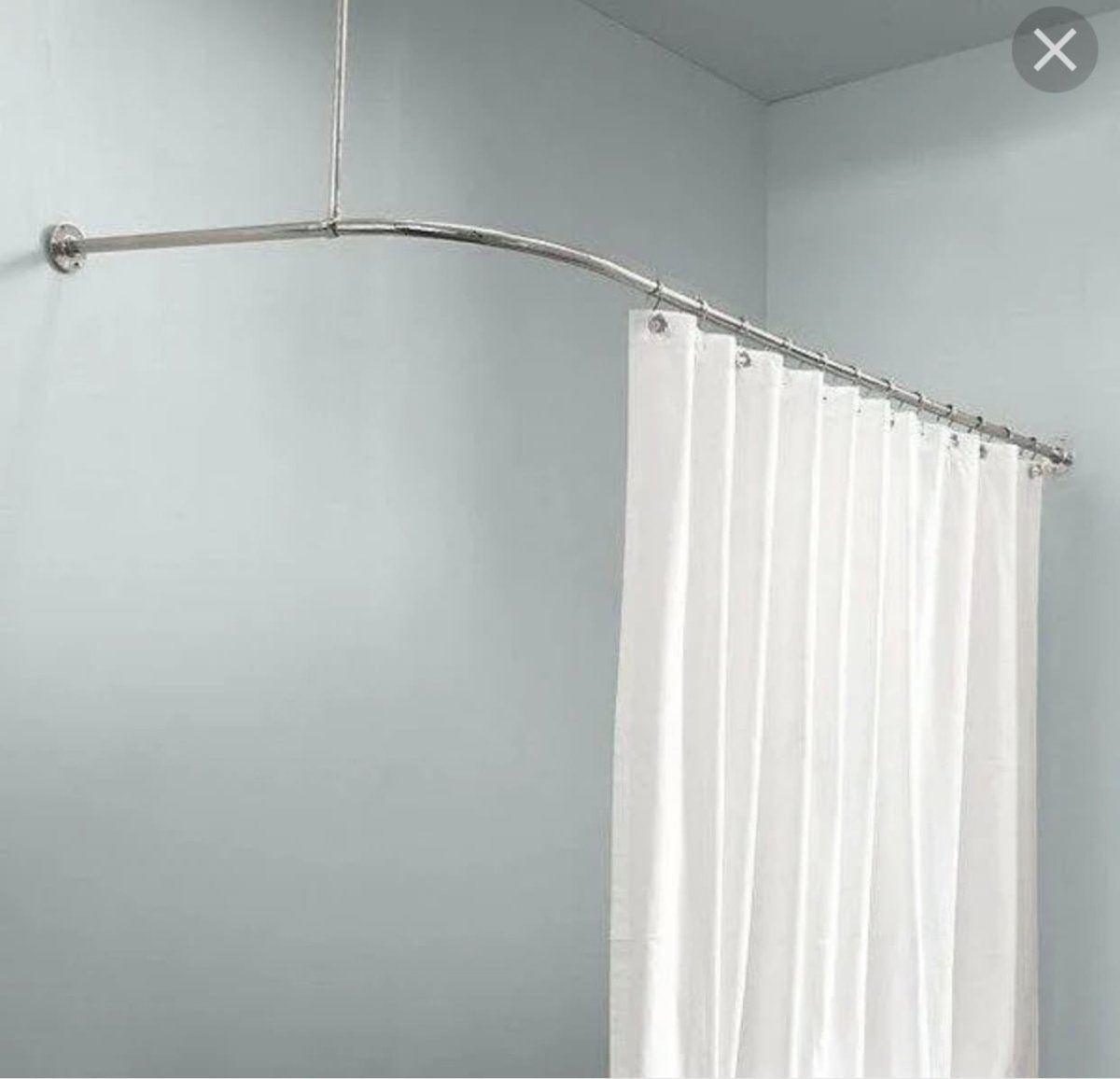 Curved Shower Curtain Rod 90х90