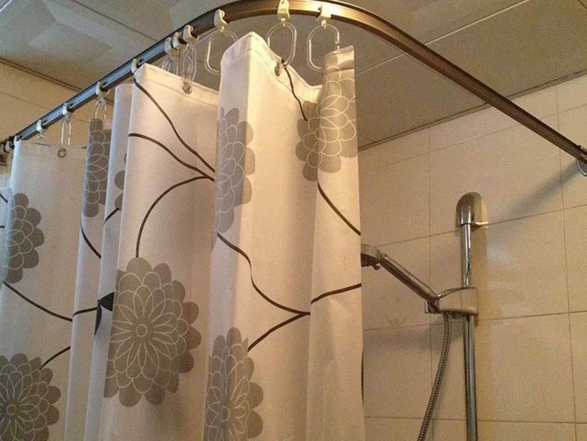 Curved Shower Curtain Rod 90х90
