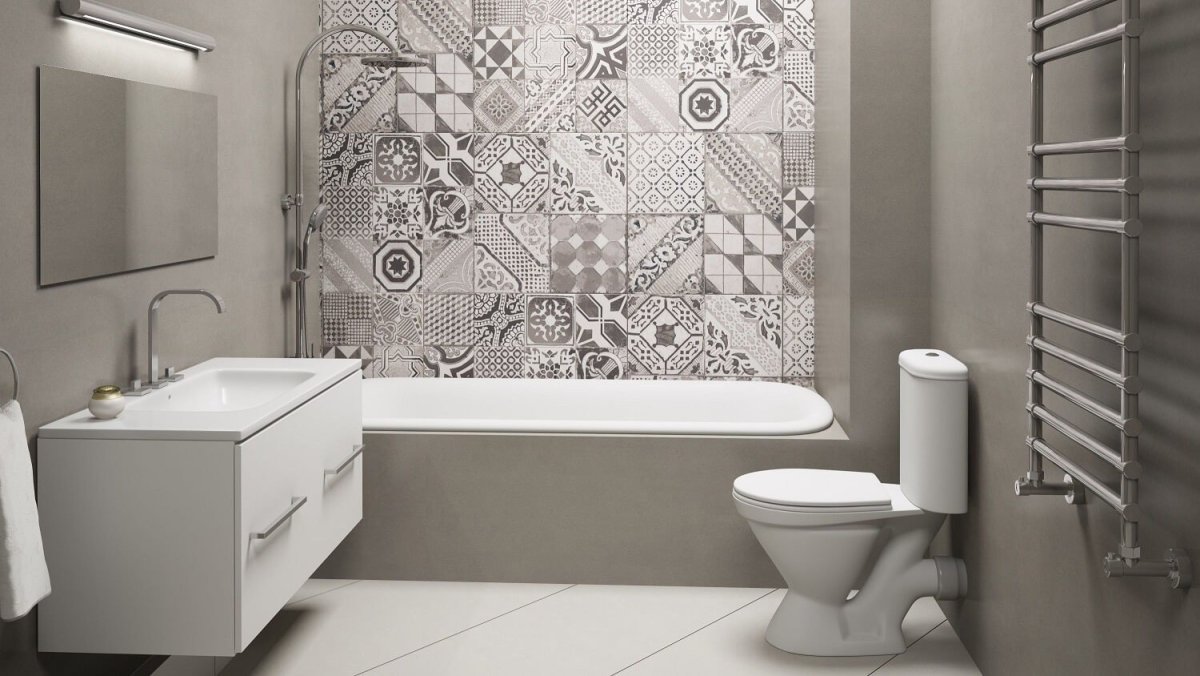 Керамическая плитка в санузле