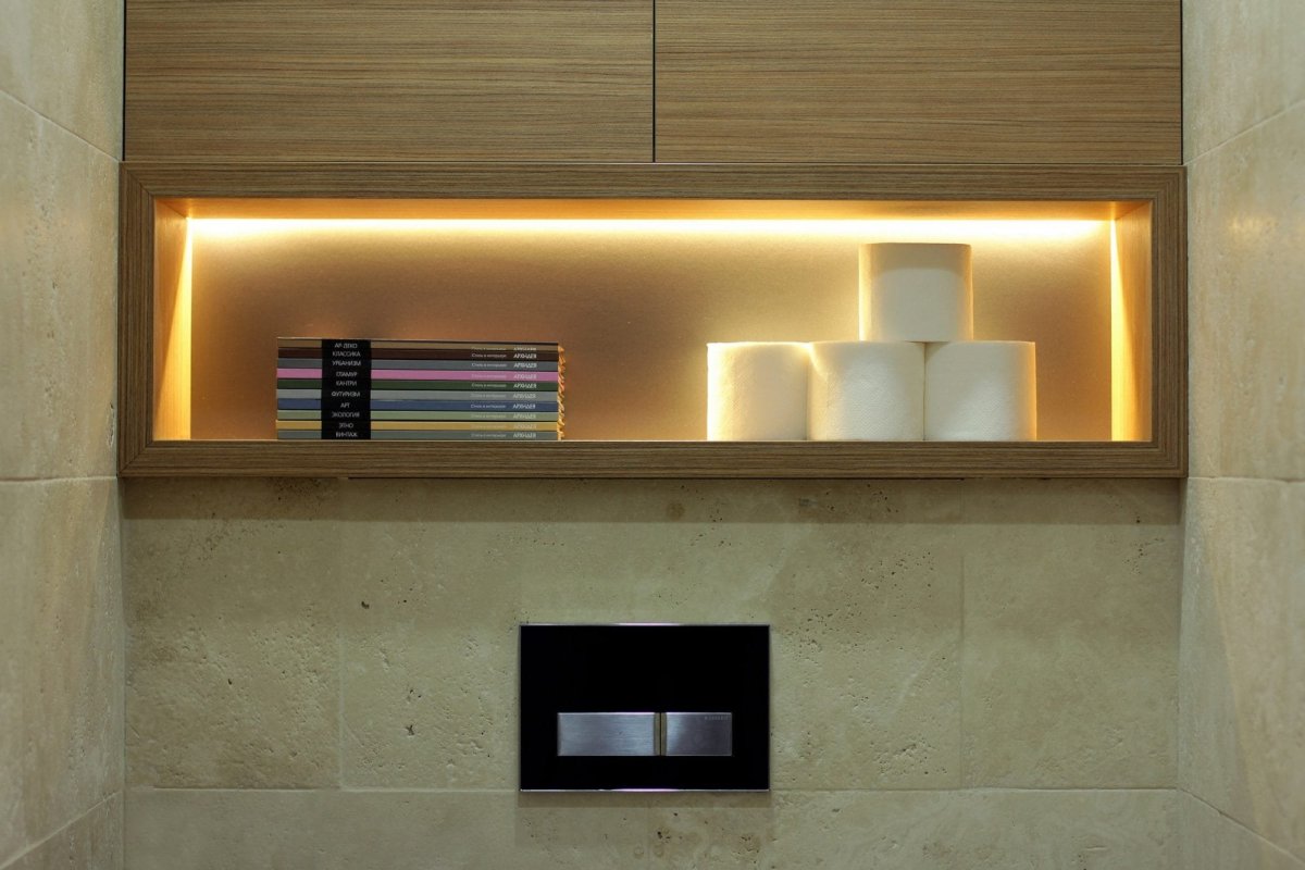 Полка с подсветкой