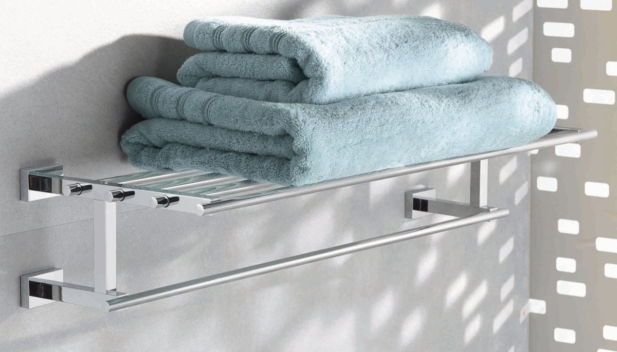 Grohe Essentials Cube полка для полотенца (40512001)