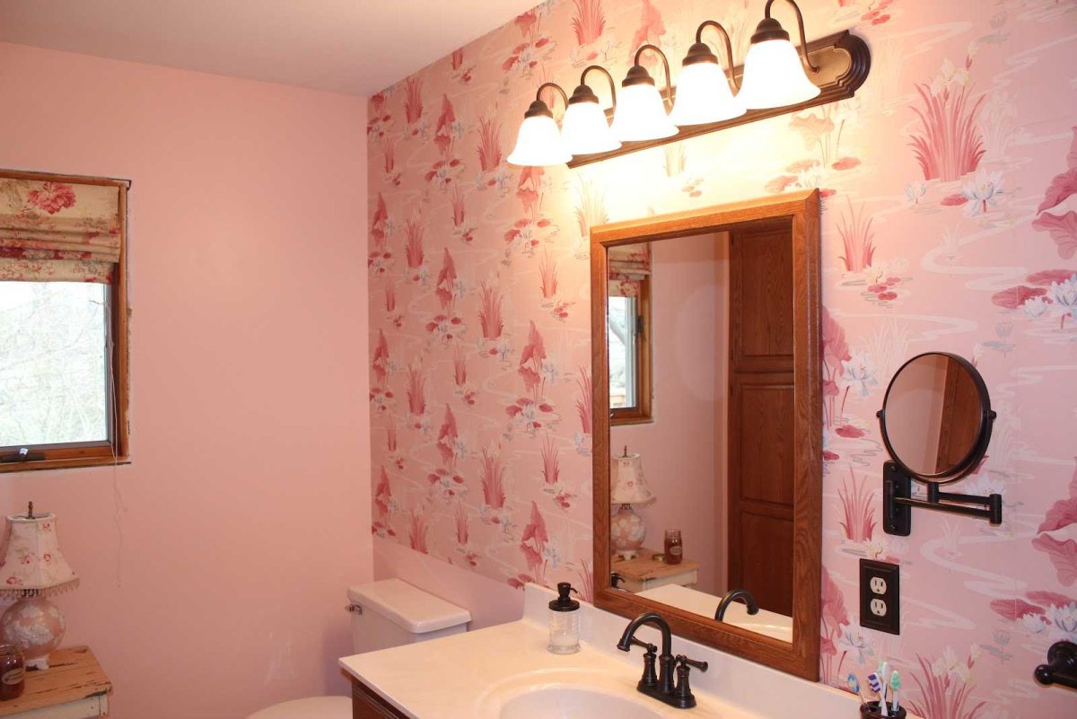 Жидкие обои для стен в ванной комнате