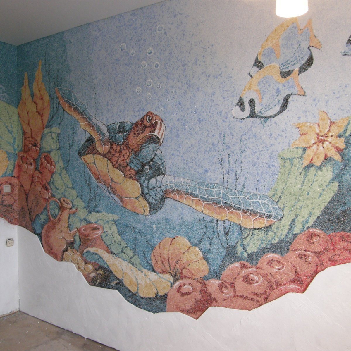 Картины из жидких обоев