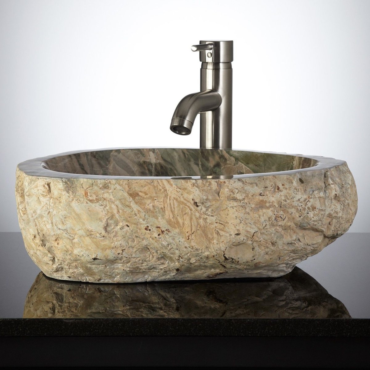 Раковина 61 см natural Stone merah