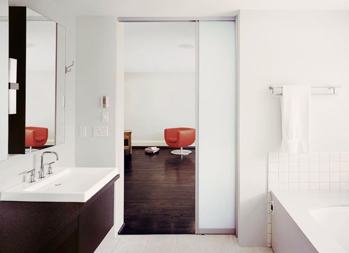 Раздвижные двери для ванной