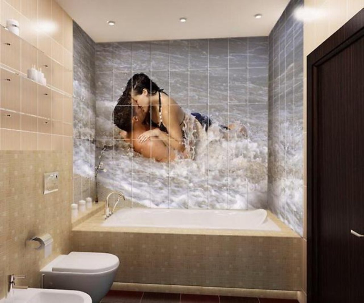 Панно для ванной комнаты