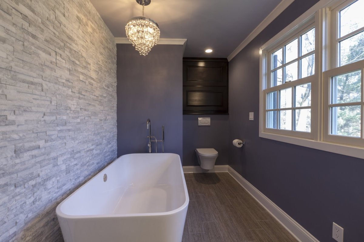 Отделка ванной комнаты бюджетный вариант