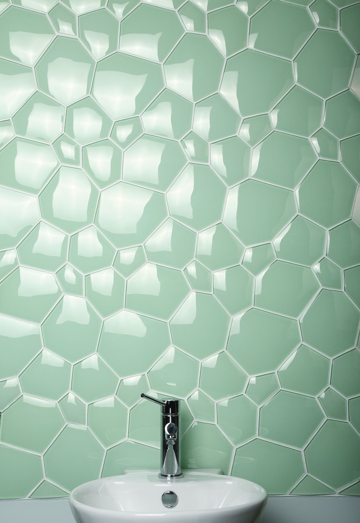 Фигурная плитка для ванной