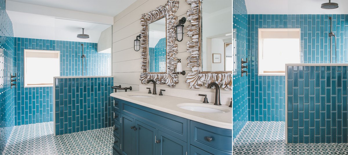 Клемансо бирюзовый грань