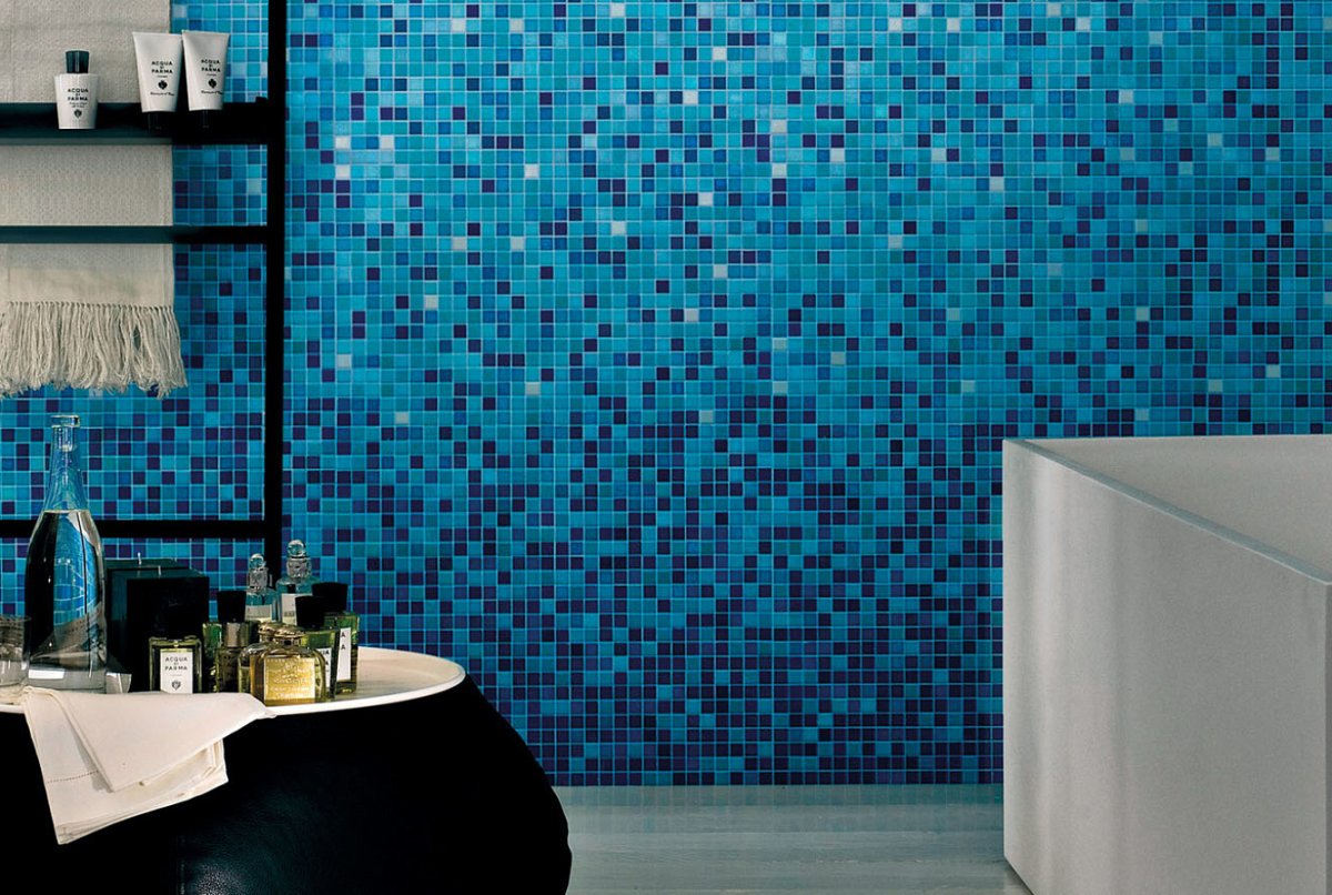 Синяя мозаика Бизацца