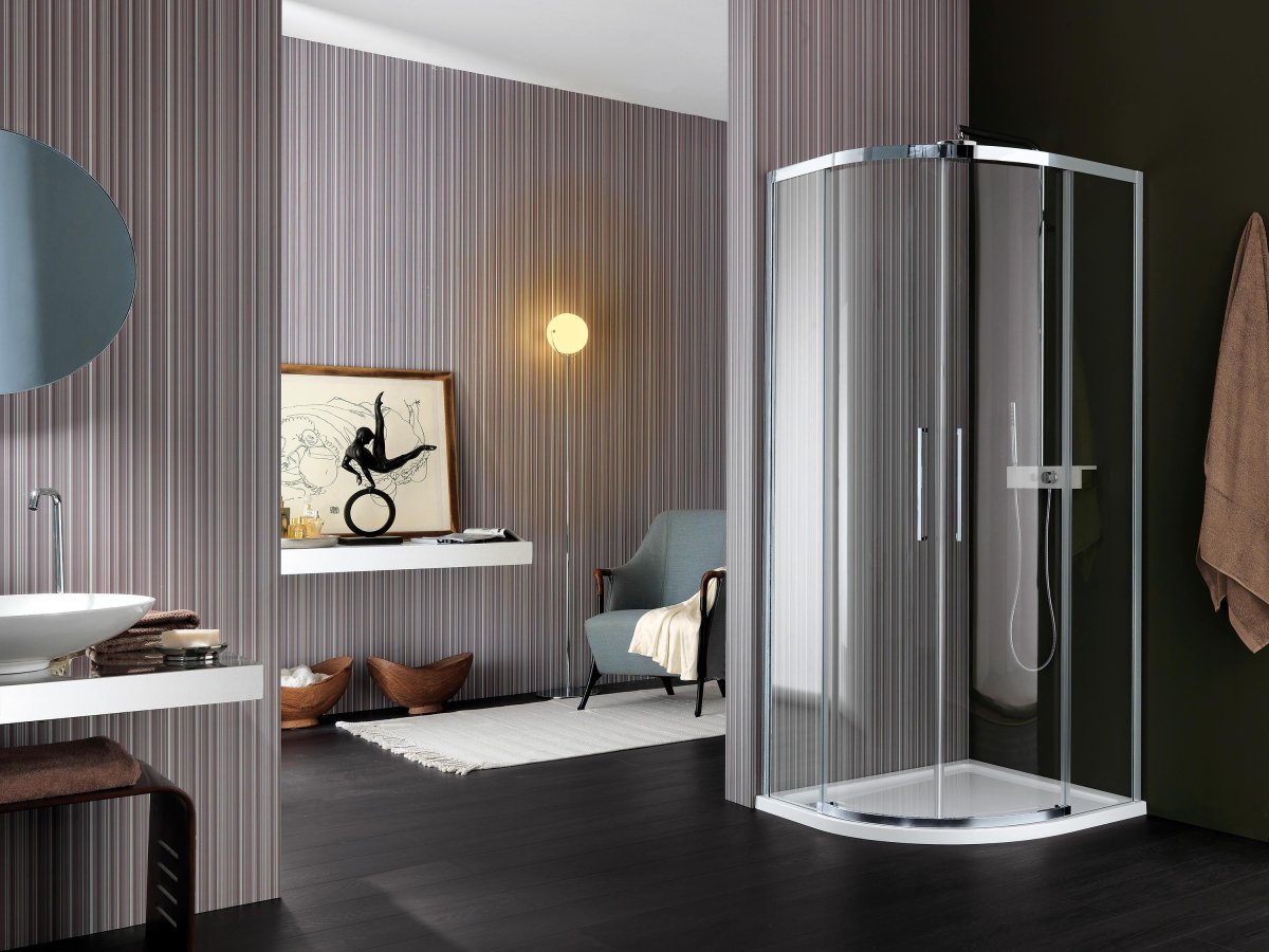 Душевая кабина фон