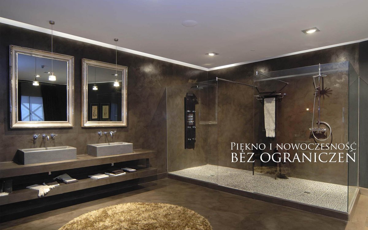 Микроцемент ванная лофт