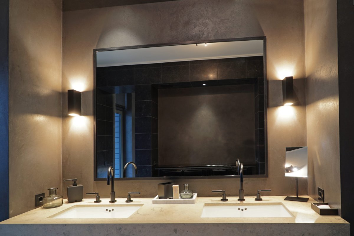 Микроцемент в ванной