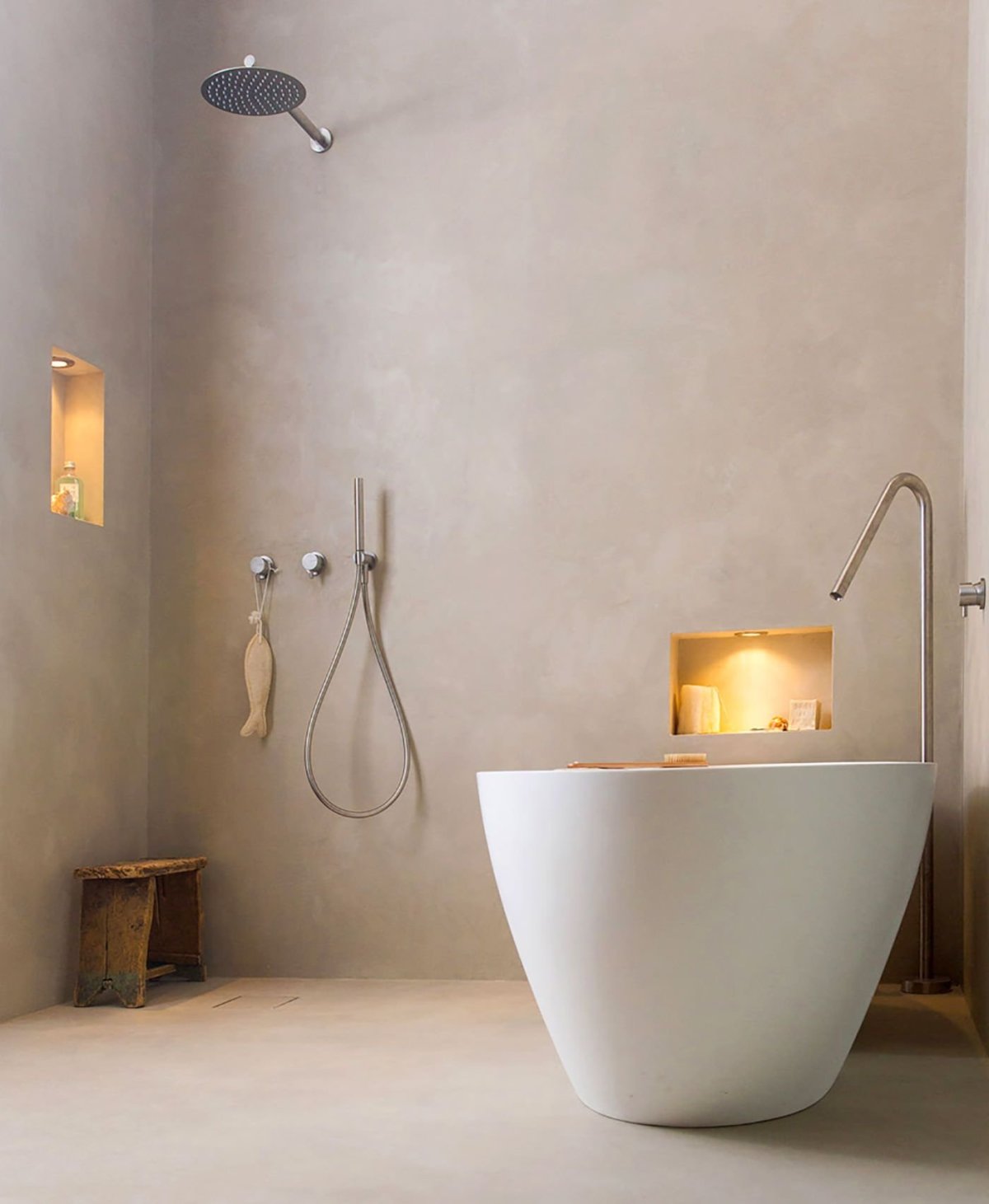 Ванна микроцемент