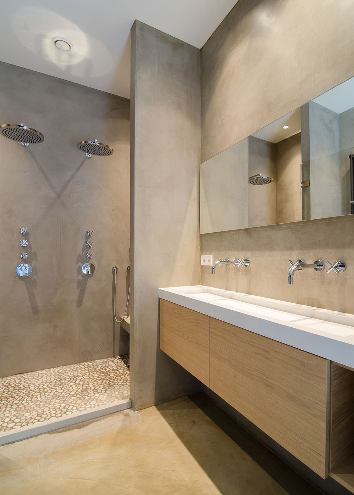 Микроцемент ванная лофт