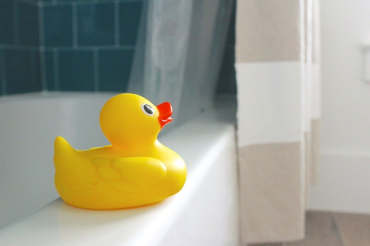 Ванная с уточками