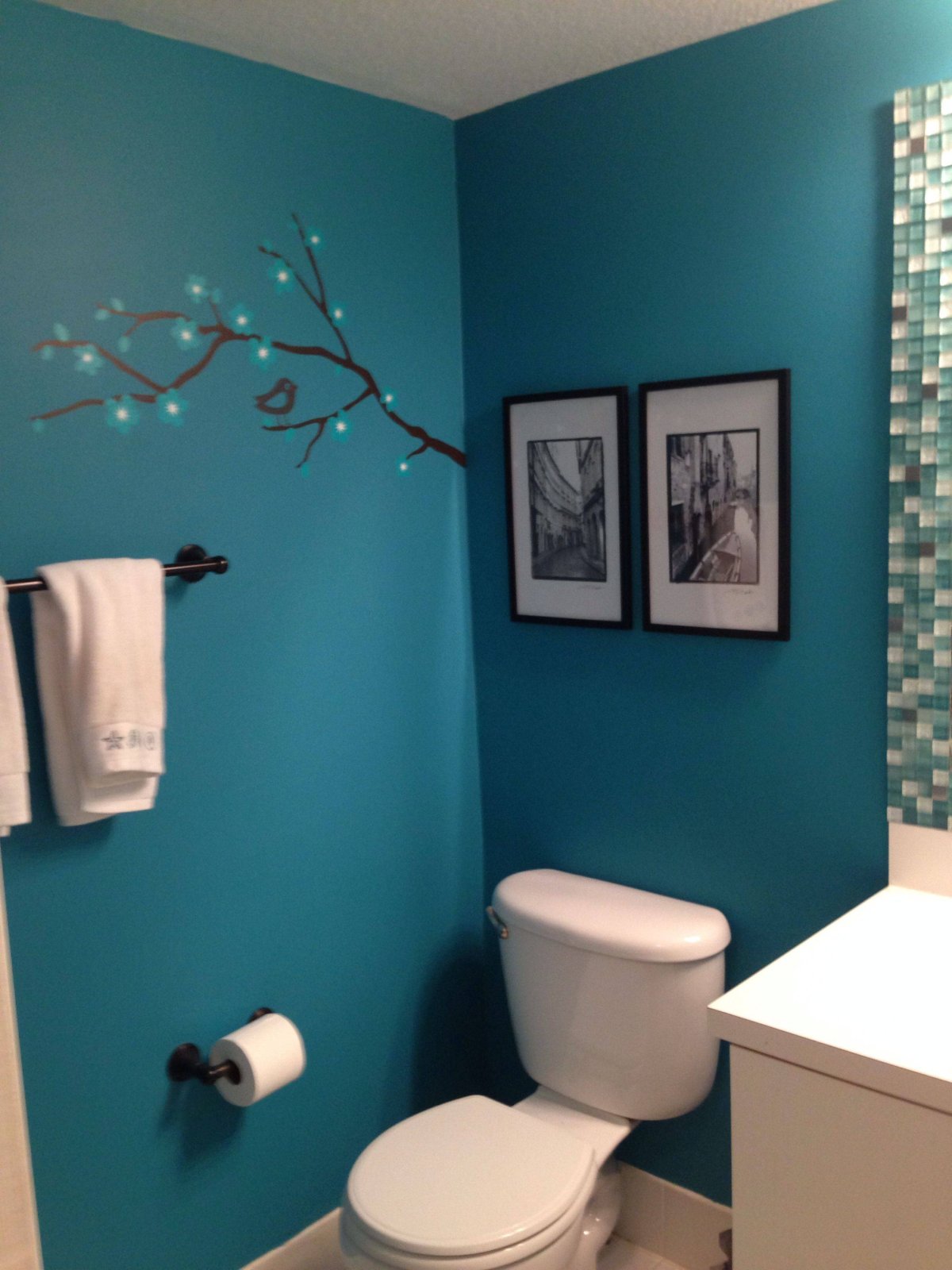 Коашенные стены вванной