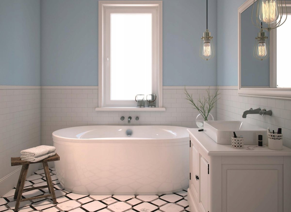 Краска для ванной комнаты для стен