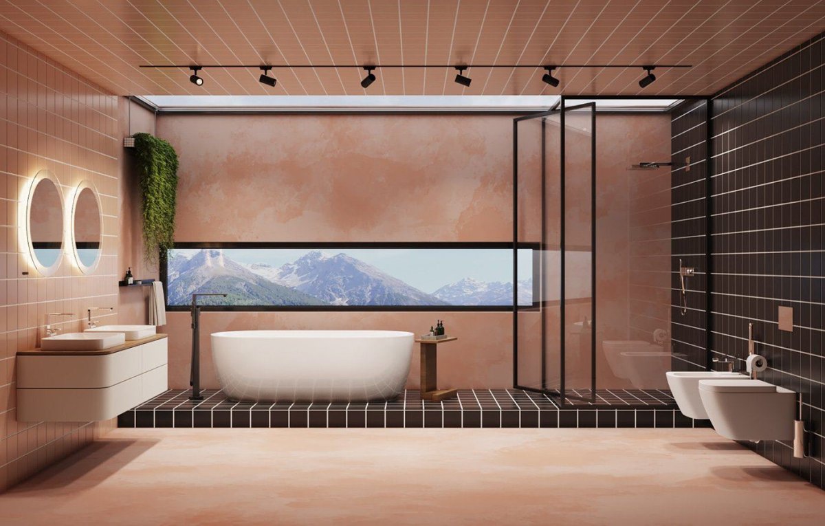 Визуализация ванной комнаты