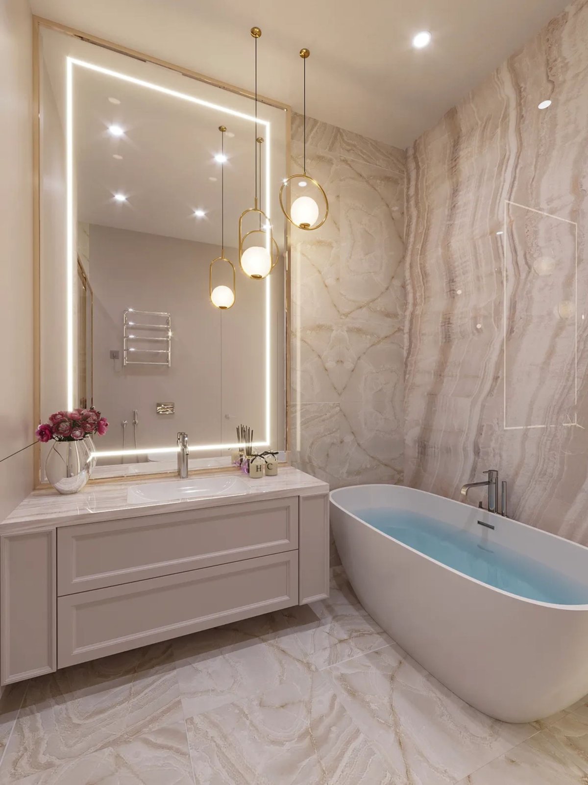 Фрагмент ванны