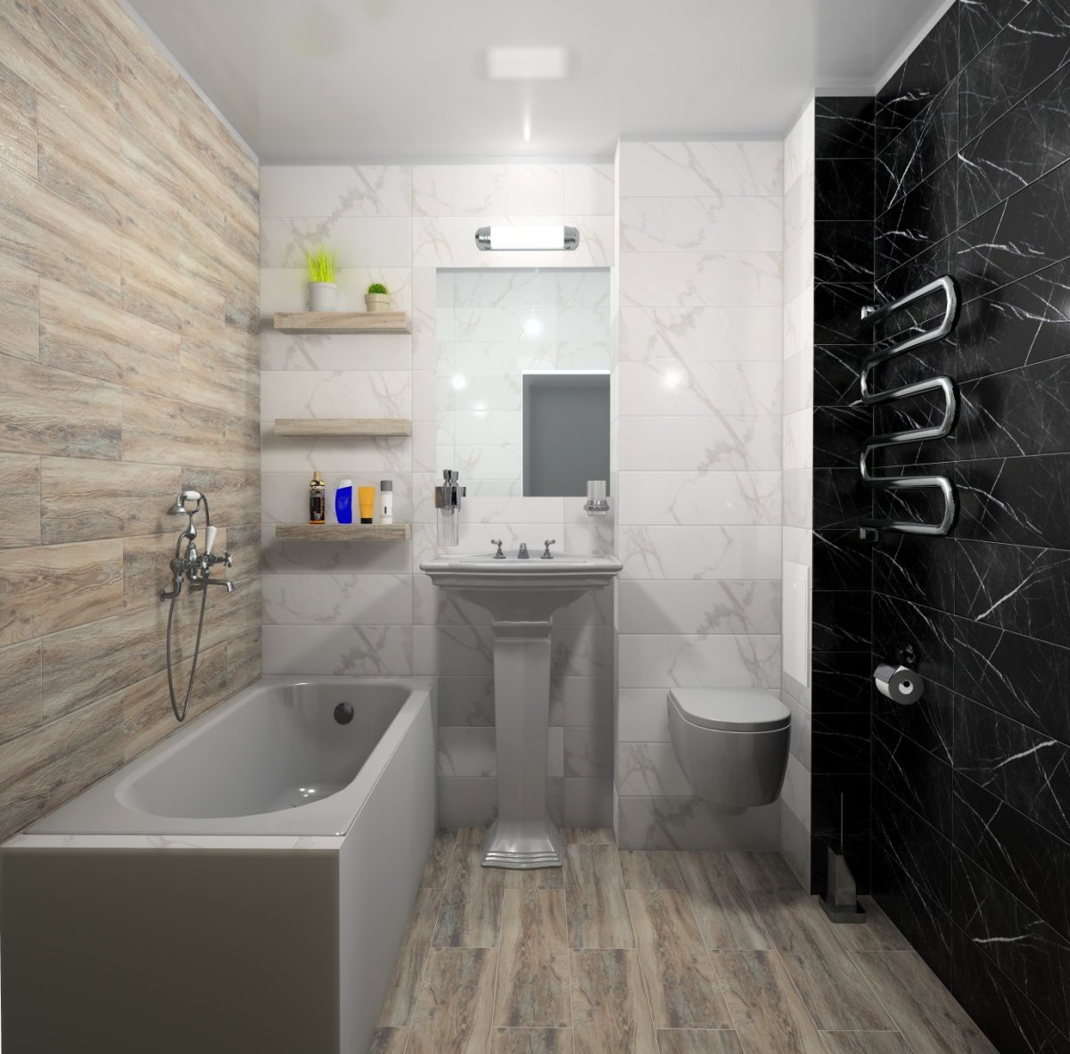 Ванная комната визуализация