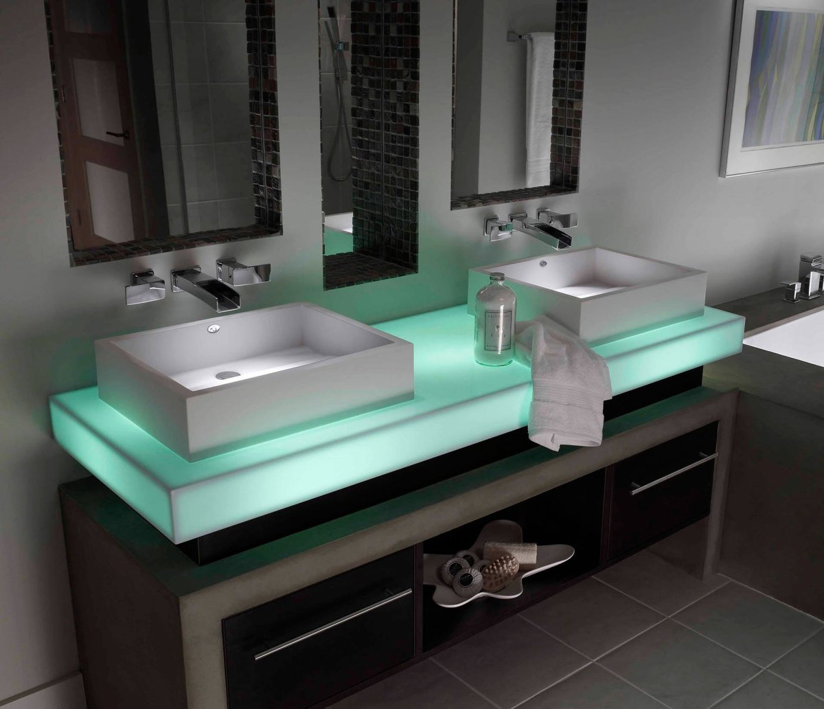 Столешница corian Mint Ice