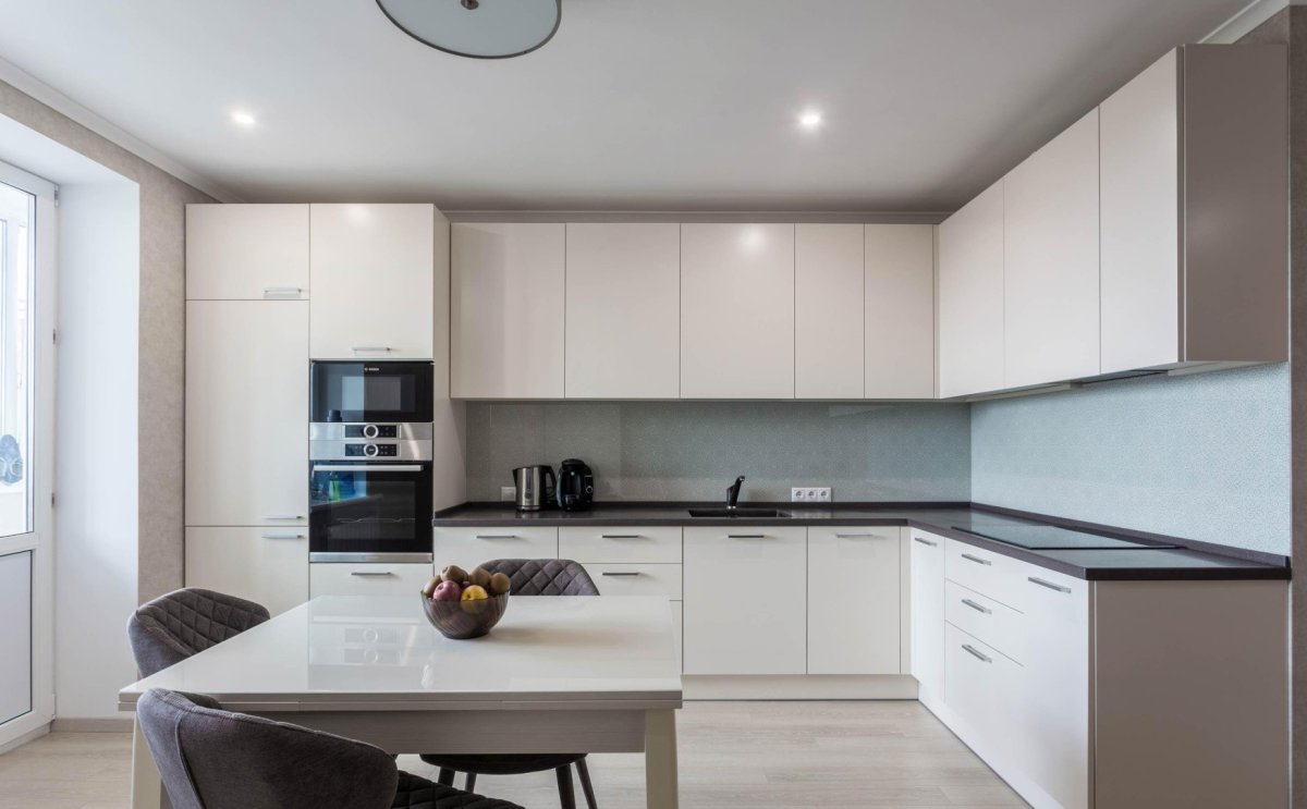 Современные кухни угловые