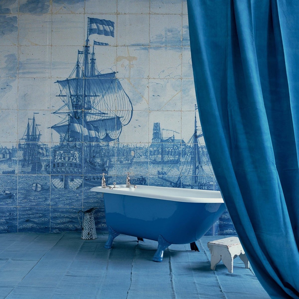 Плитка для ванной морская тематика