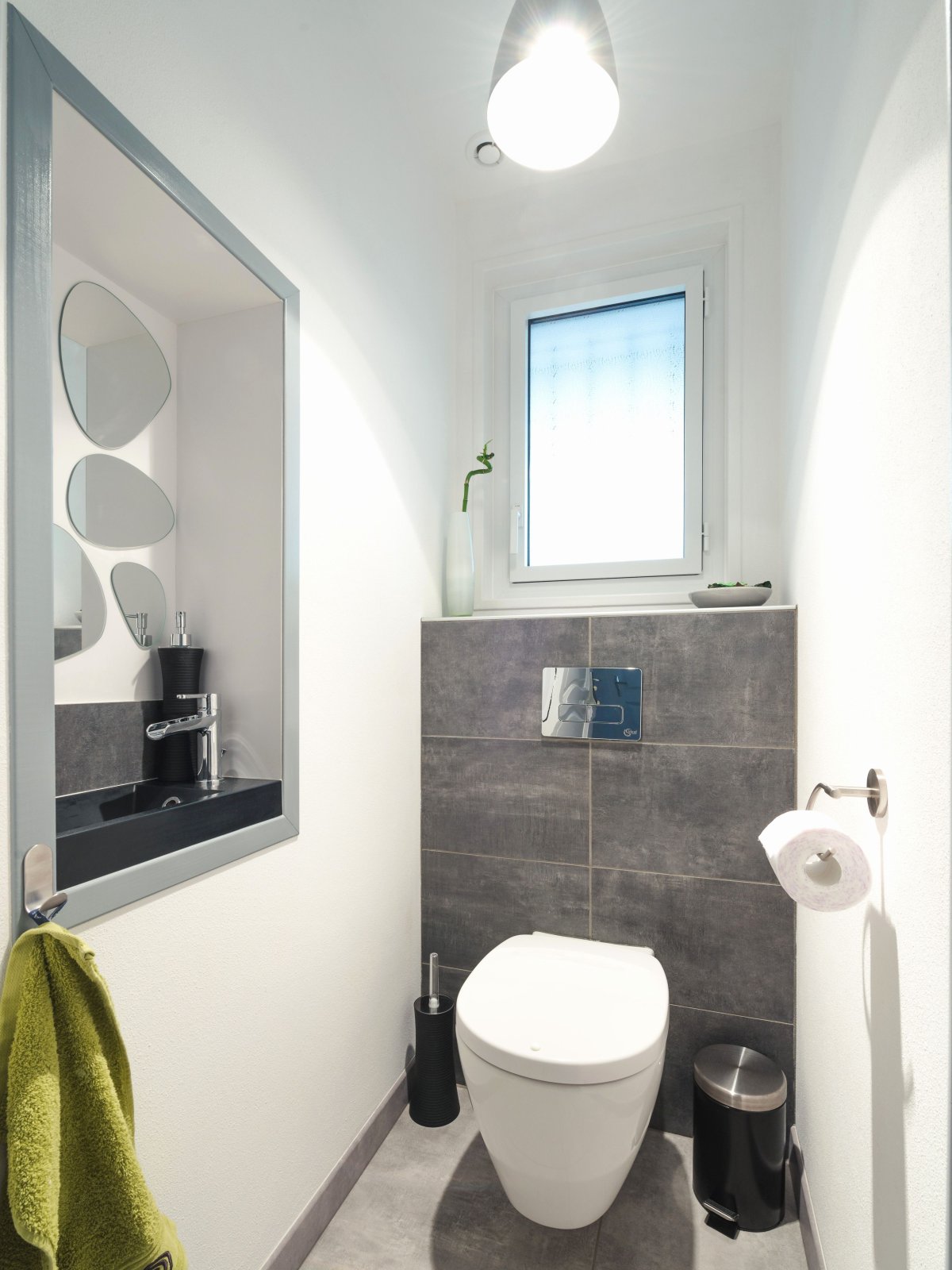 Ванная в тропическом стиле