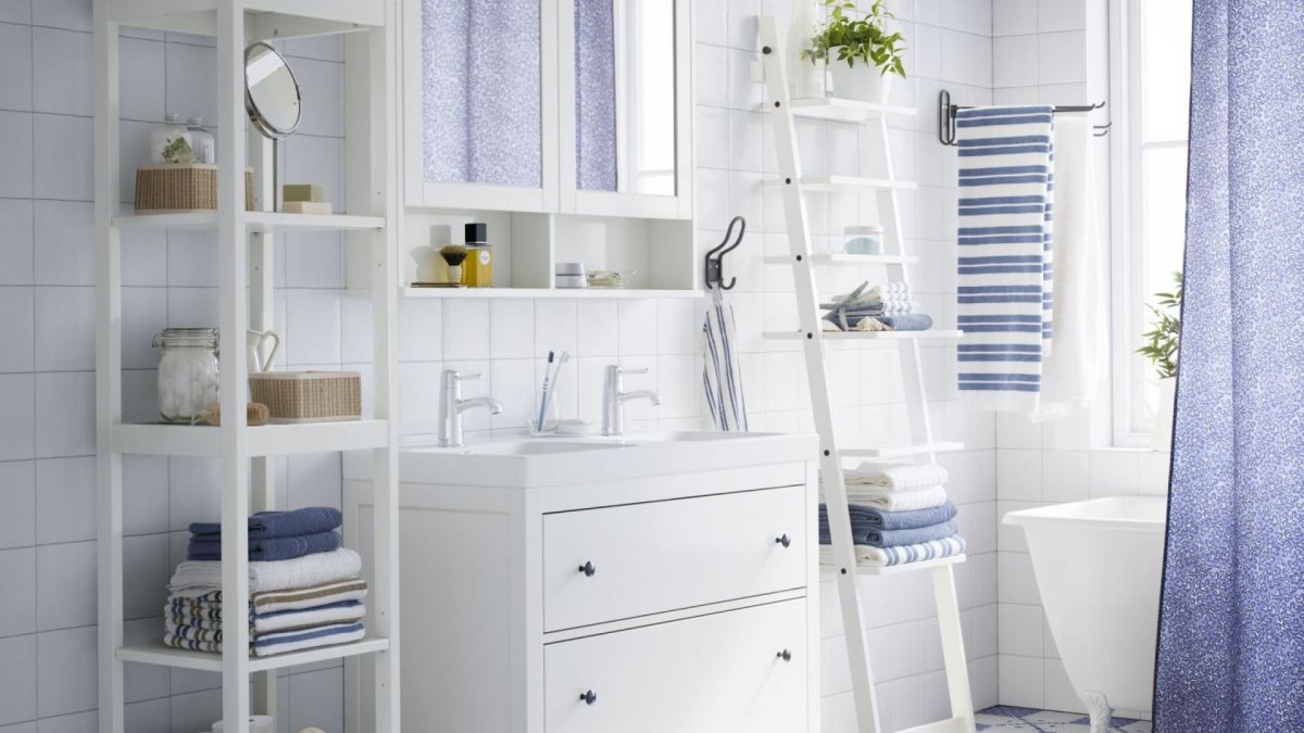 Гарнитур в ванную комнату икеа