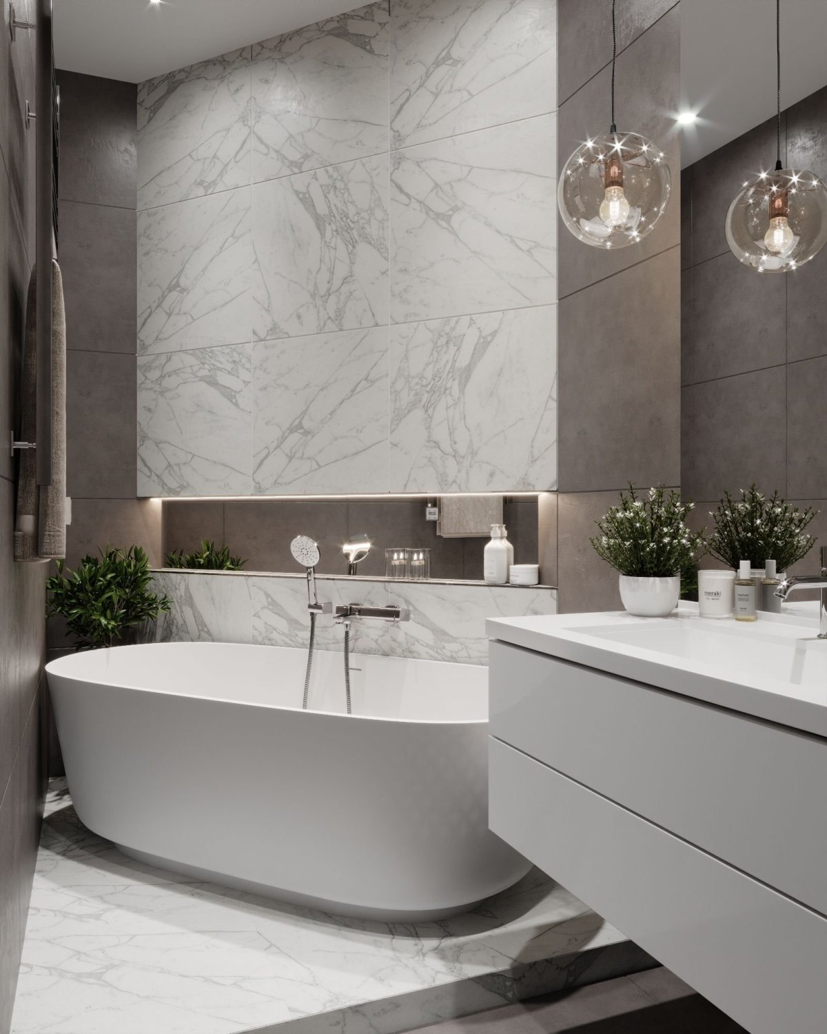 Ванна в современном стиле