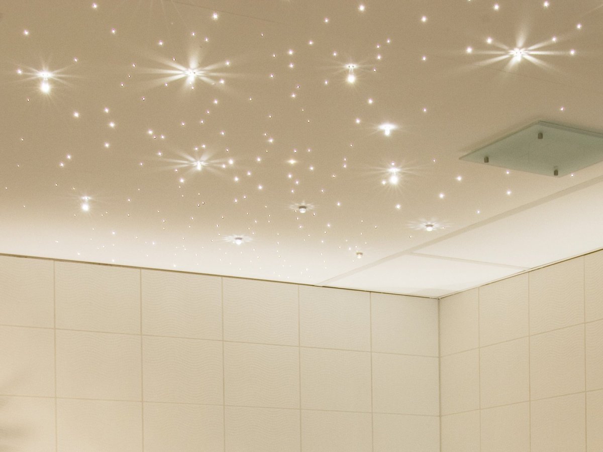 Подвесной потолок в ванную комнату