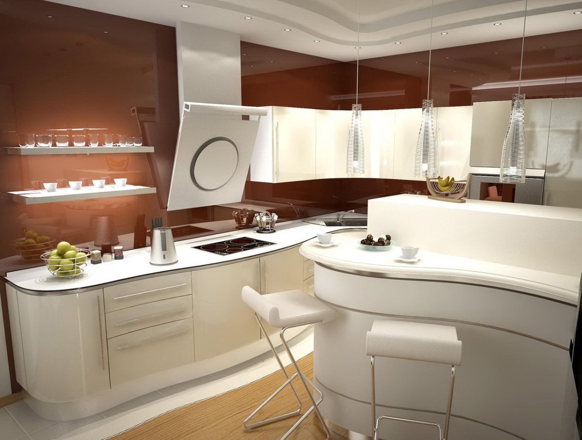 Самые крутые кухни интерьер