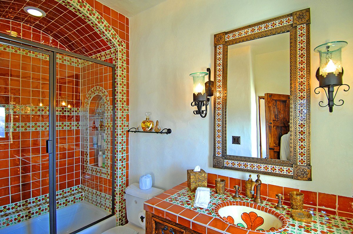 Душевая в марокканском стиле