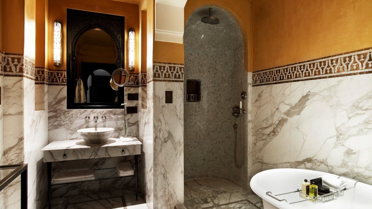 Ванная комната в Восточном стиле Маракеш