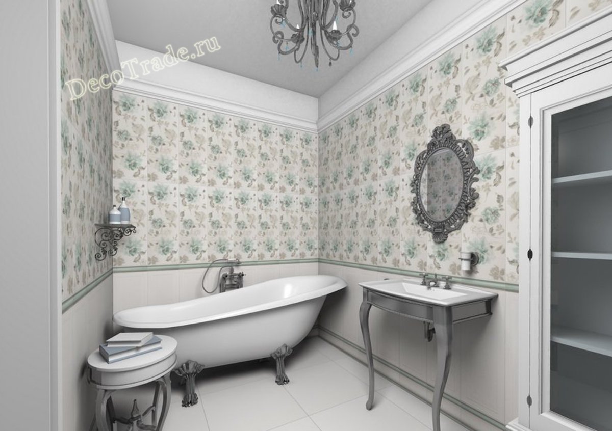 Плитка для ванной Прованс Керама Марацци