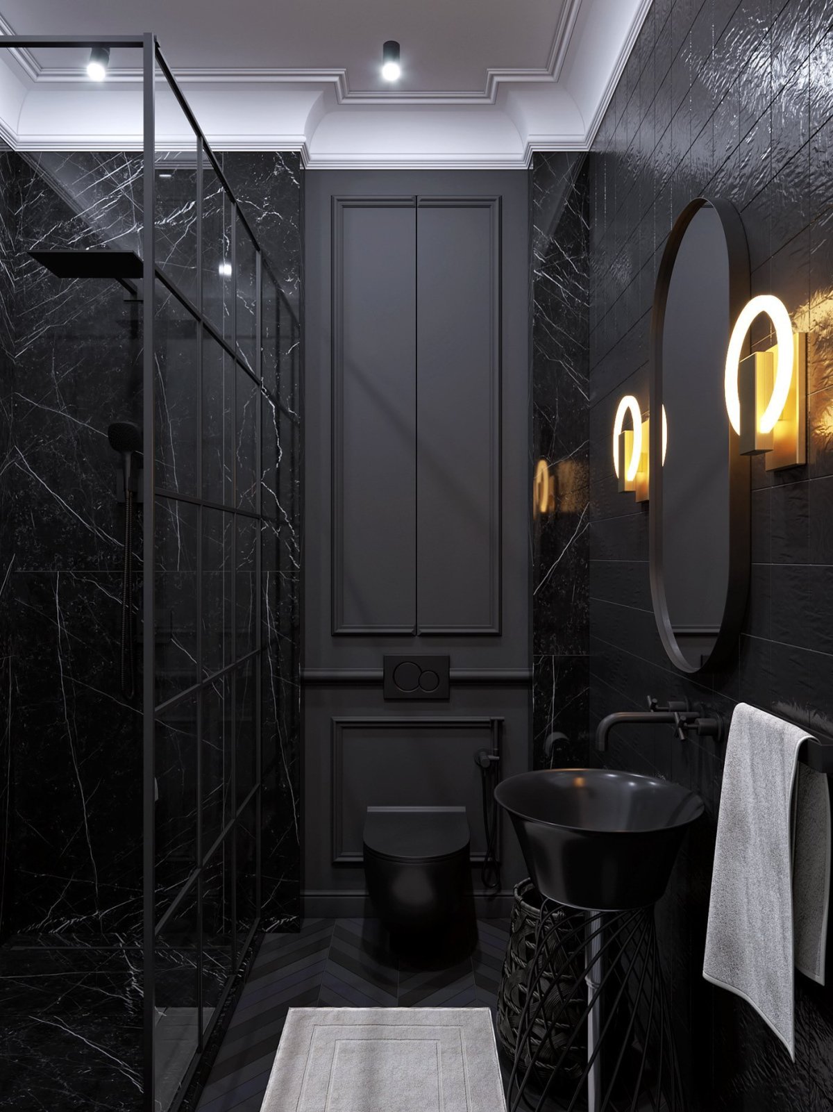 Черный санузел