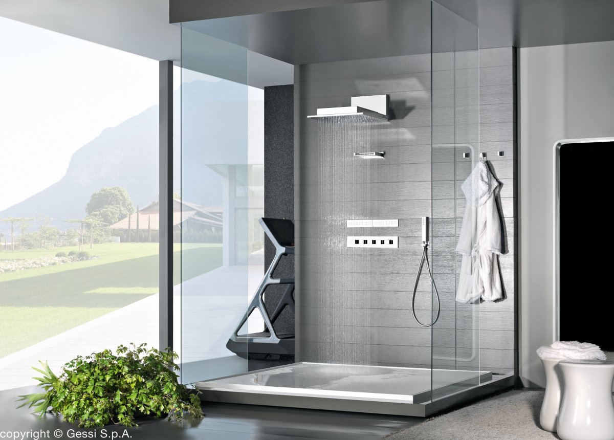 Gessi Wellness душ встраиваемый