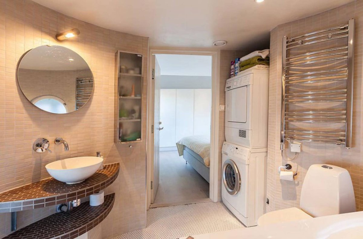 Ванная комната с хоз комнатой