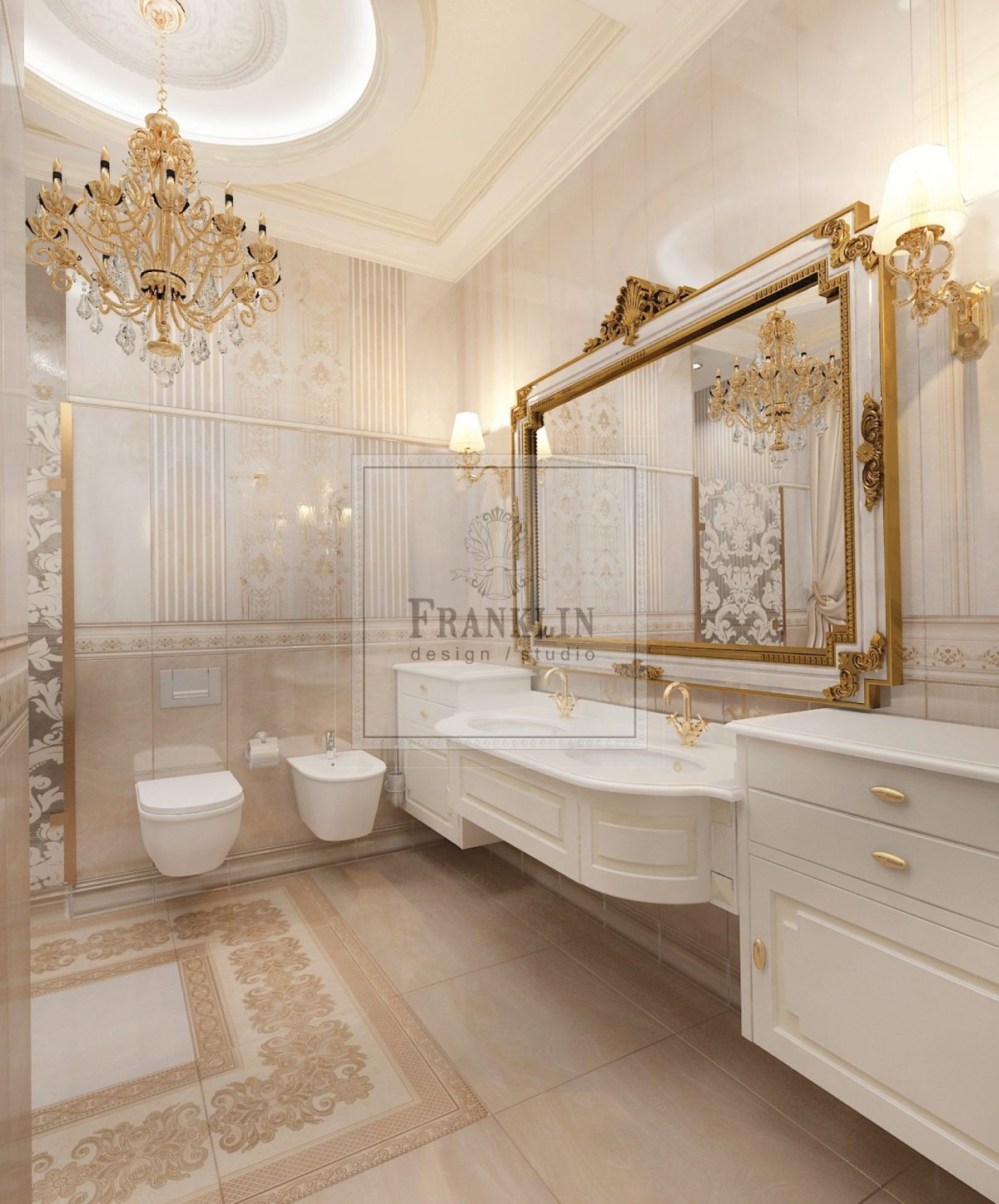 Ванна в стиле Барокко