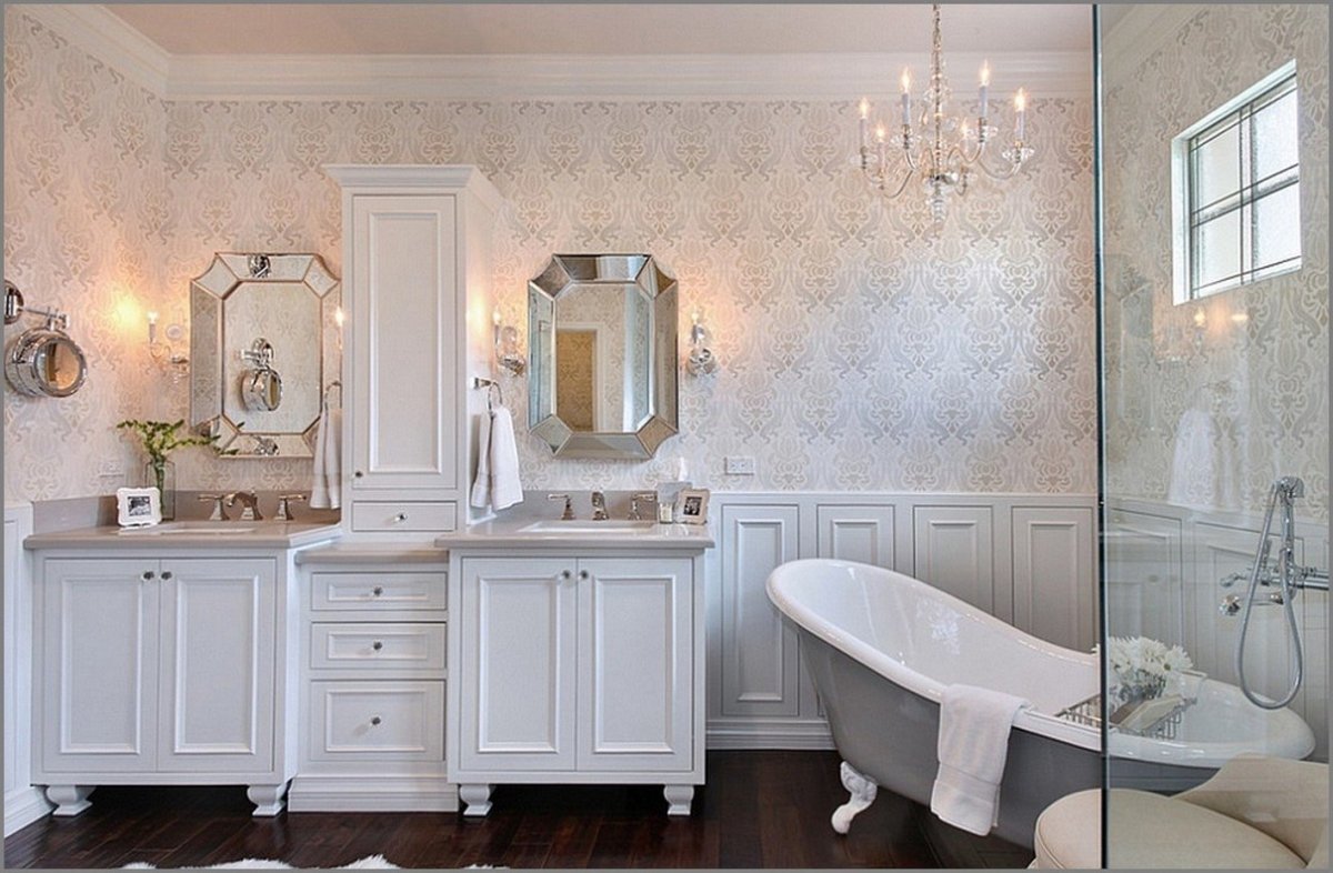 Ванная в стиле классический Прованс