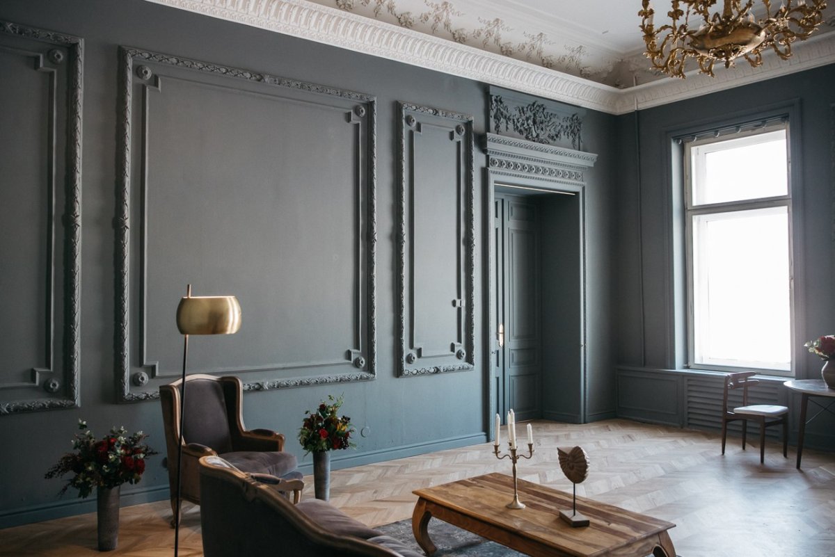 Лепнина в современном интерьере