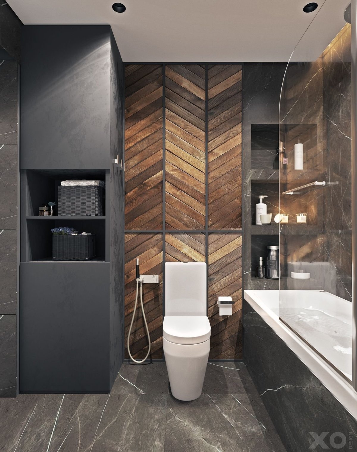 Стильные туалетные комнаты